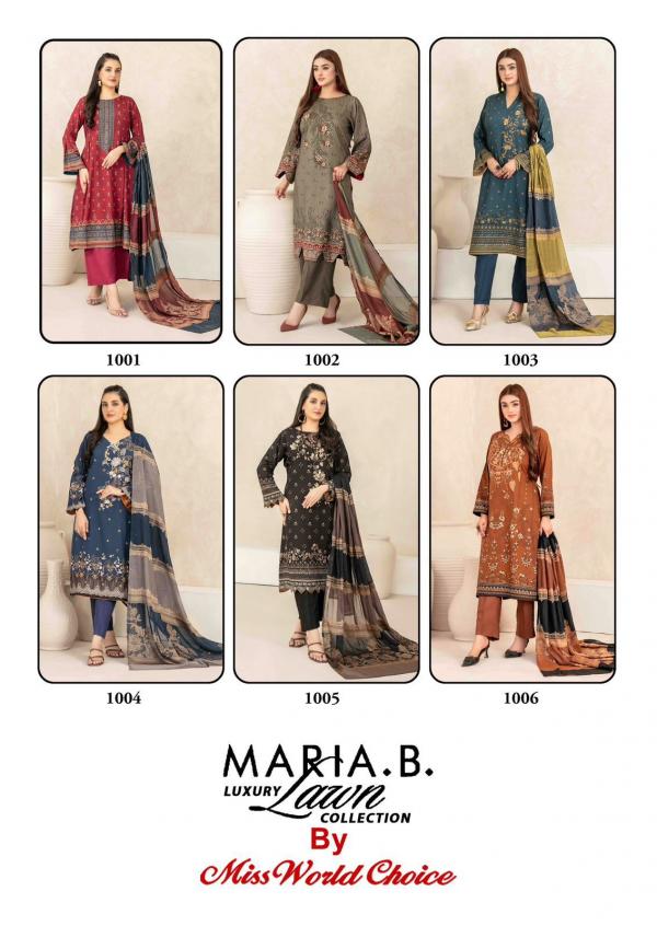 Miss World Maria.B Vol-01 – Karachi Dress Material